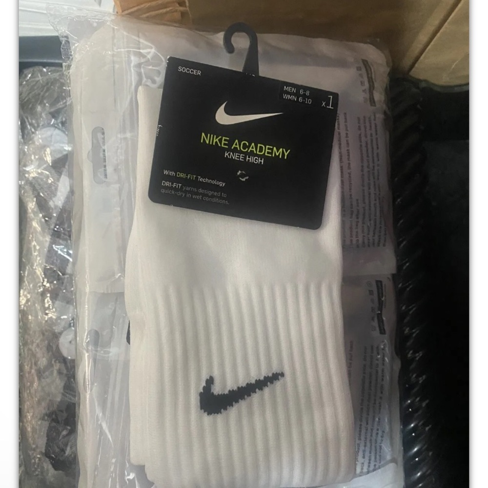 Nike academy knee high sock new